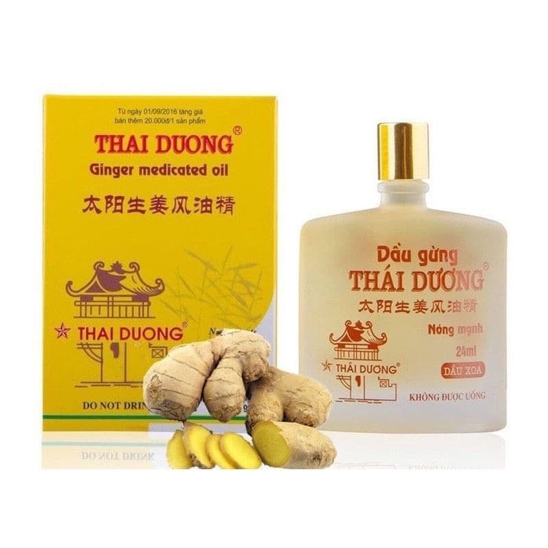Thai Duong Ginger Oil Traditional Scent 24ml