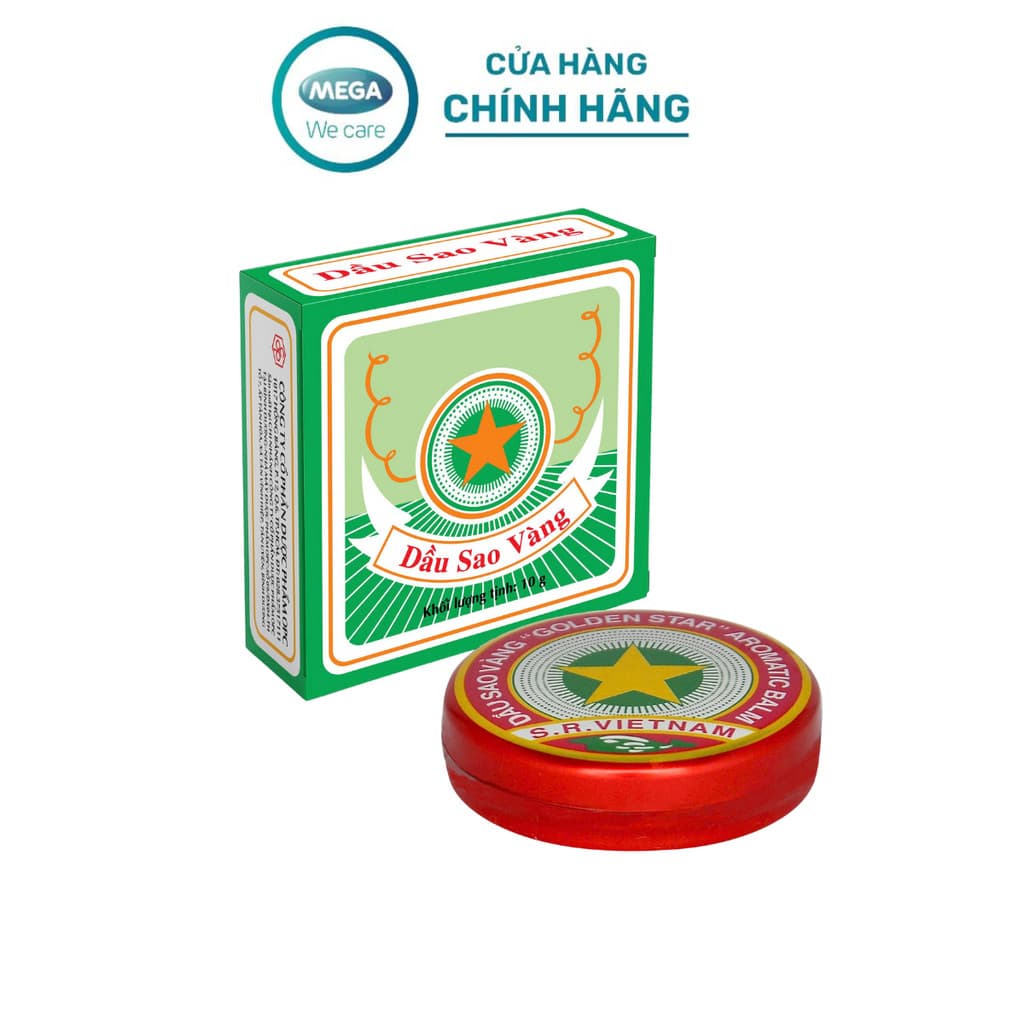 OPC Sao Vang Balm Cooling Relief 10g Herbal Rub